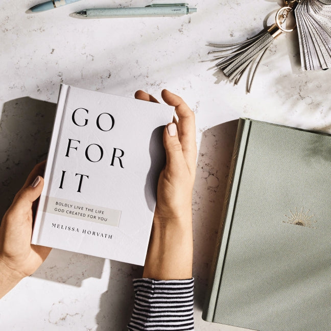 Go For It: 90-Day Devotional to Overcome Your Fears and Pursue Your Purpose (The Perfect Christian Gift for Women)