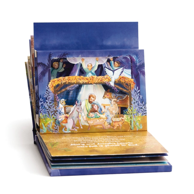 God's Christmas Promise: A Lighted Pop-Up Book