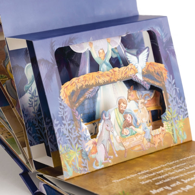 God's Christmas Promise: A Lighted Pop-Up Book