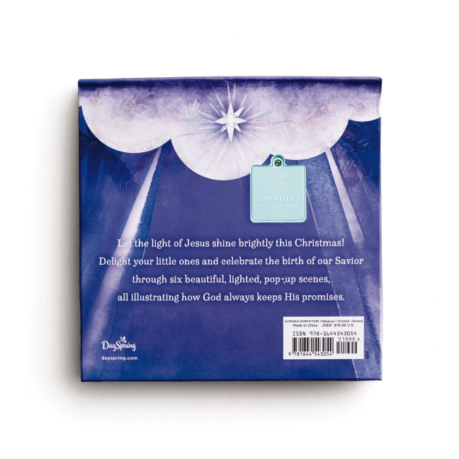 God's Christmas Promise: A Lighted Pop-Up Book