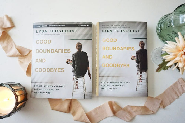 Good Boundaries and Goodbyes Book + Bible Study Guide Bundle
