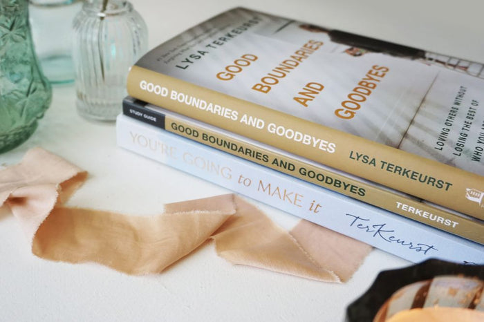 Good Boundaries and Goodbyes Study Guide + Book + Devotional Premium Bundle