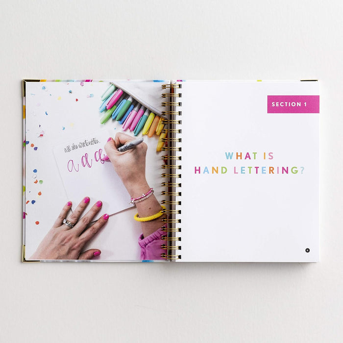 Happy Hand Lettering: An Inspirational Guide for Creating Beautiful Words of Life