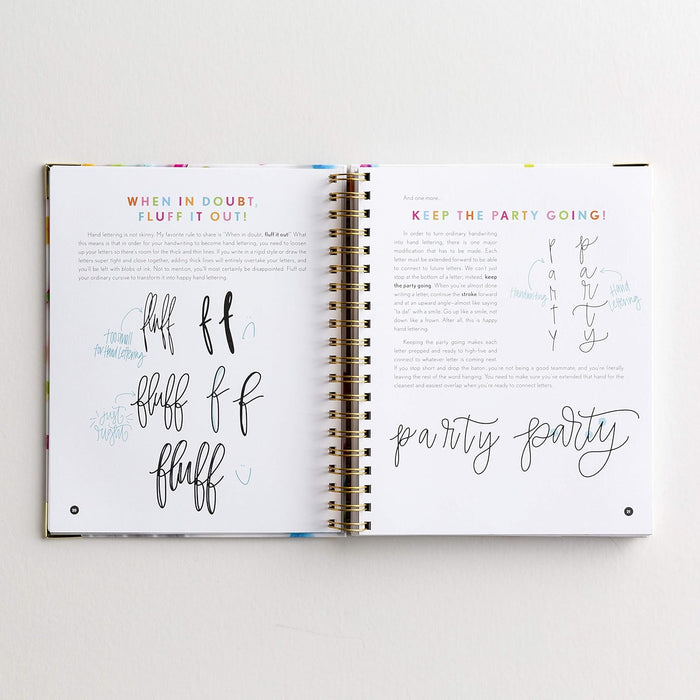 Happy Hand Lettering: An Inspirational Guide for Creating Beautiful Words of Life