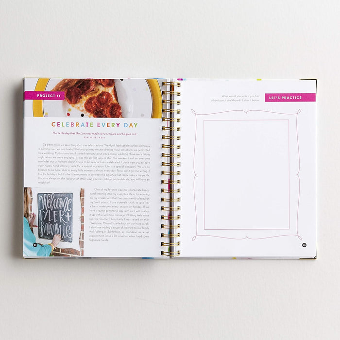 Happy Hand Lettering: An Inspirational Guide for Creating Beautiful Words of Life
