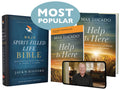 Help Is Here Study Guide + Bible + Book Bundle