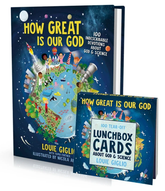 How Great Is Our God: Devotional and Lunchbox Cards Bundle