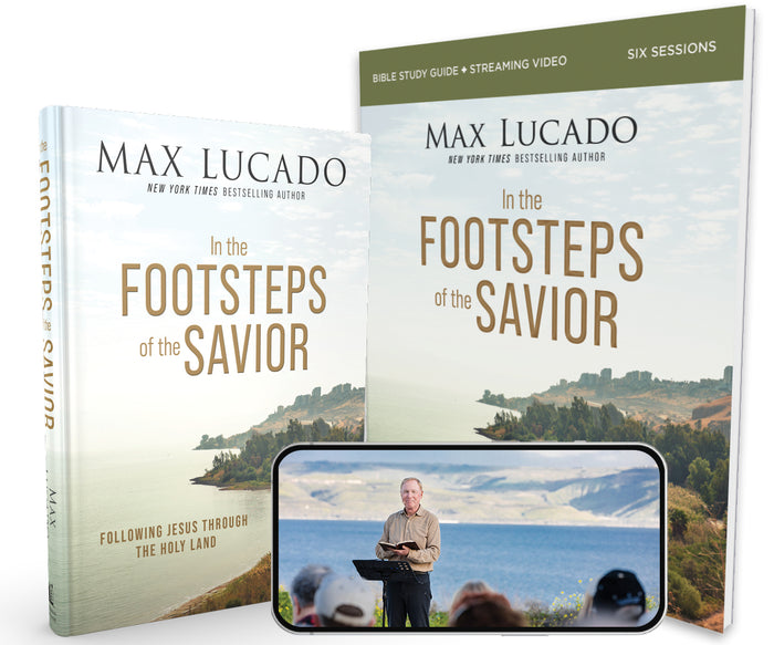 In the Footsteps of the Savior Study Guide + Book Bundle