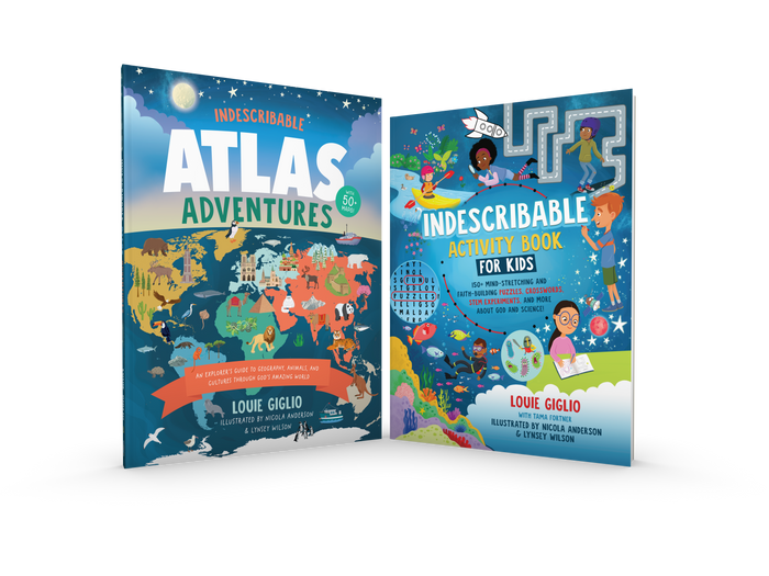 Indescribable Atlas + Activity Book Bundle