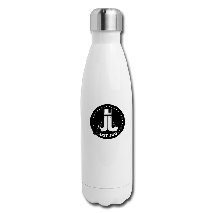 Insulated Stainless Steel Water Bottle - white