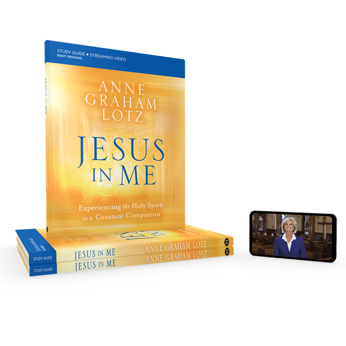 Jesus in Me Bible Study Guide plus Streaming Video 3 Pack Bundle