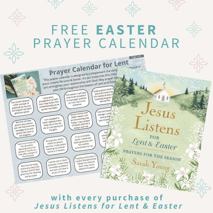 Jesus Listens for Lent and Easter 3-Pack Bundle
