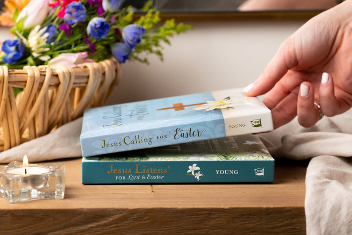 Jesus Listens for Lent & Easter + Jesus Calling for Easter Combo Pack Bundle