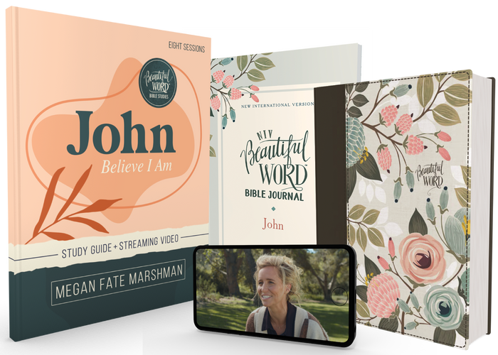 John: Believe I Am Study Guide + Journal + Bible Premium Bundle