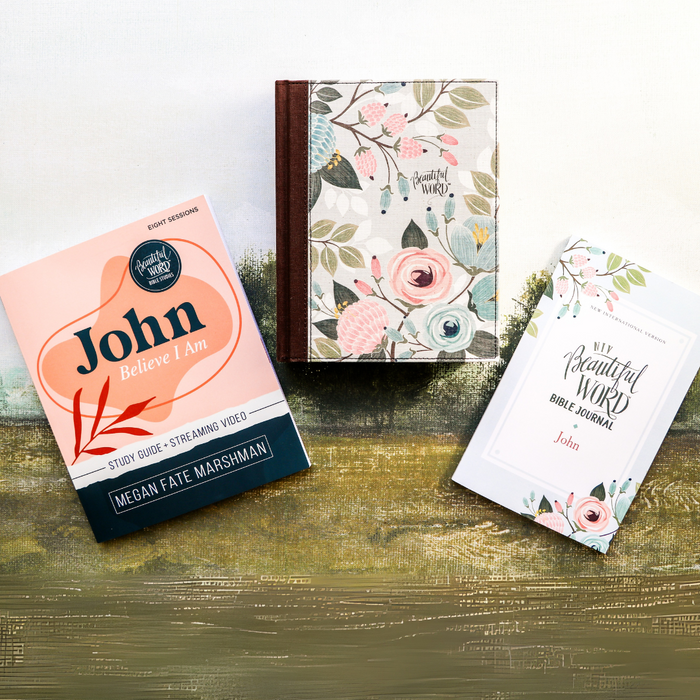 John: Believe I Am Study Guide + Journal + Bible Premium Bundle