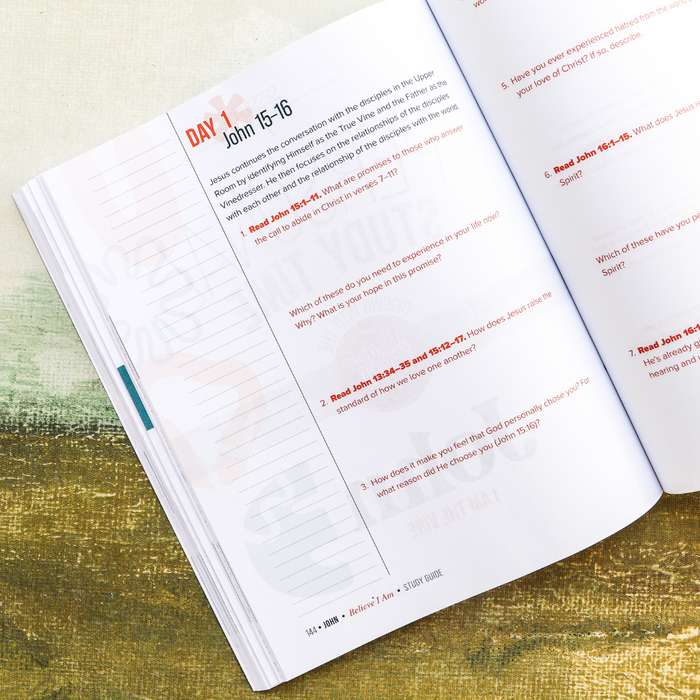 John: Believe I Am Study Guide + Journal Bundle