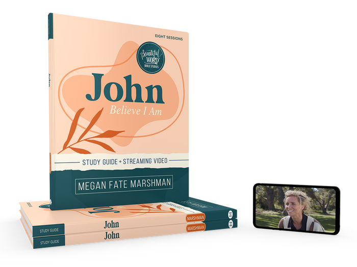 John Bible Study Guide plus Streaming Video: Believe I Am 3 Pack Bundle