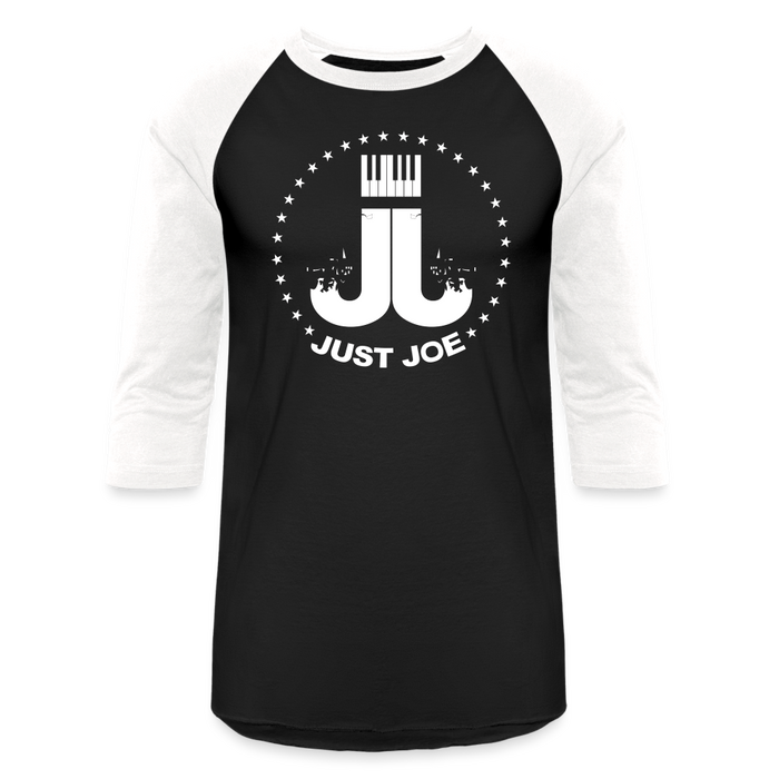 Just Joe Baseball T-Shirt (White Logo) - black/white