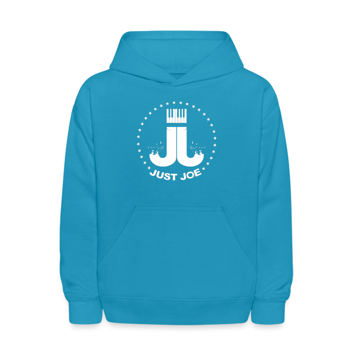 Just Joe Kids' Hoodie - turquoise