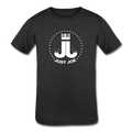 Just Joe Kids' Tri-Blend T-Shirt - heather black