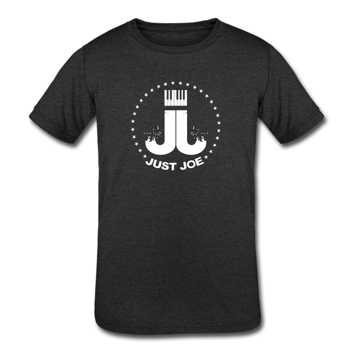 Just Joe Kids' Tri-Blend T-Shirt - heather black