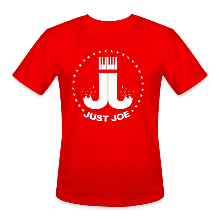 Just Joe Men’s Moisture Wicking Performance T-Shirt - red
