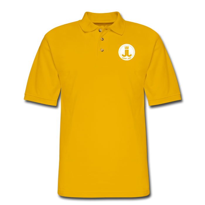 Just Joe Men's Pique Polo Shirt - Yellow