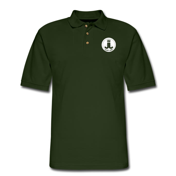 Just Joe Men's Pique Polo Shirt - forest green
