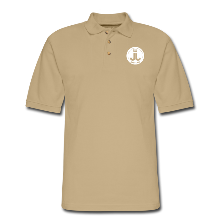 Just Joe Men's Pique Polo Shirt - beige