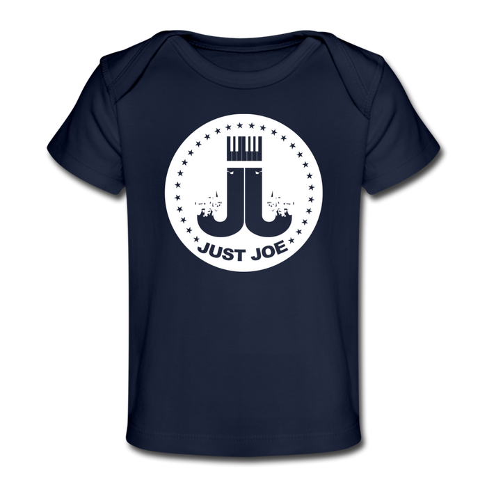 Just Joe Organic Baby T-Shirt - dark navy