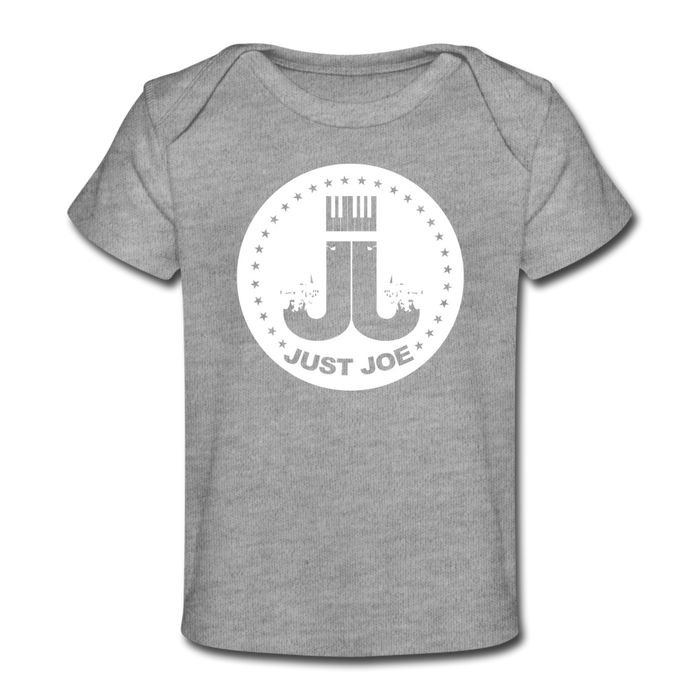 Just Joe Organic Baby T-Shirt - heather gray