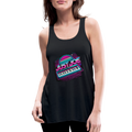 Women's Flowy Tank Top by Bella (Just Joe Retro) - black
