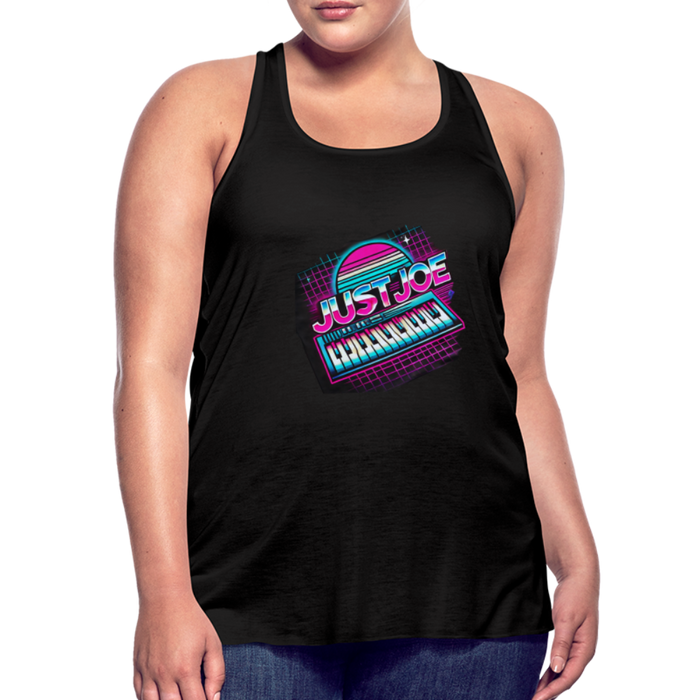 Women's Flowy Tank Top by Bella (Just Joe Retro) - black