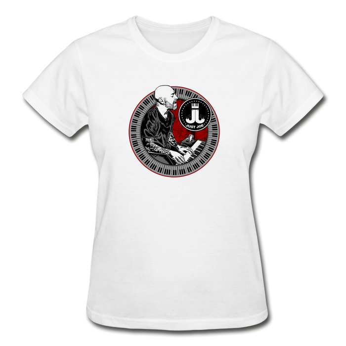 Just Joe Tour Gildan Ultra Cotton Ladies T-Shirt - white