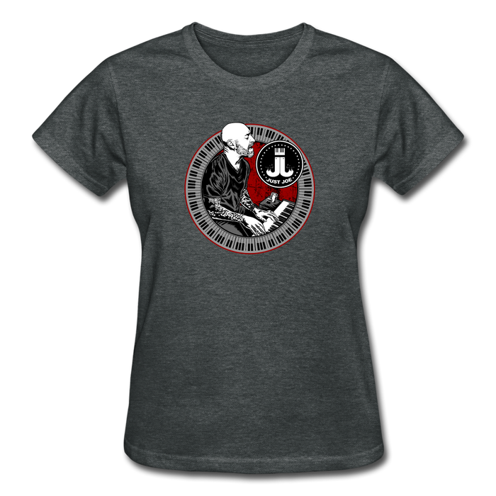 Just Joe Tour Gildan Ultra Cotton Ladies T-Shirt - deep heather