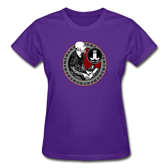 Just Joe Tour Gildan Ultra Cotton Ladies T-Shirt - purple