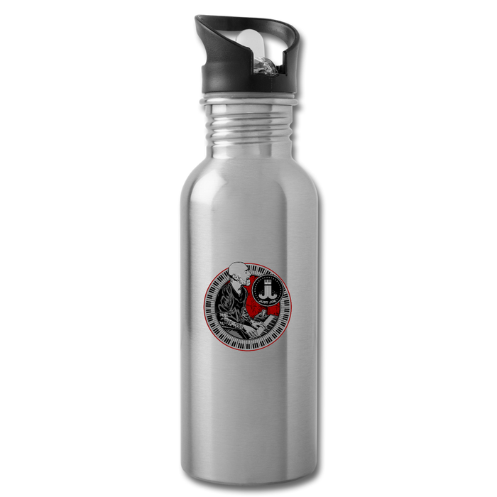Just Joe Tour Water Bottle - silver