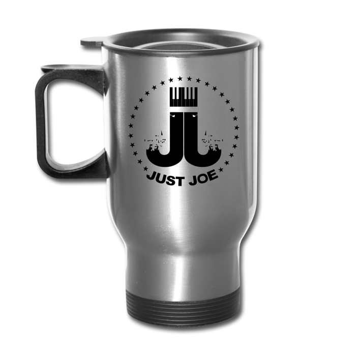Just Joe Travel Mug - silver