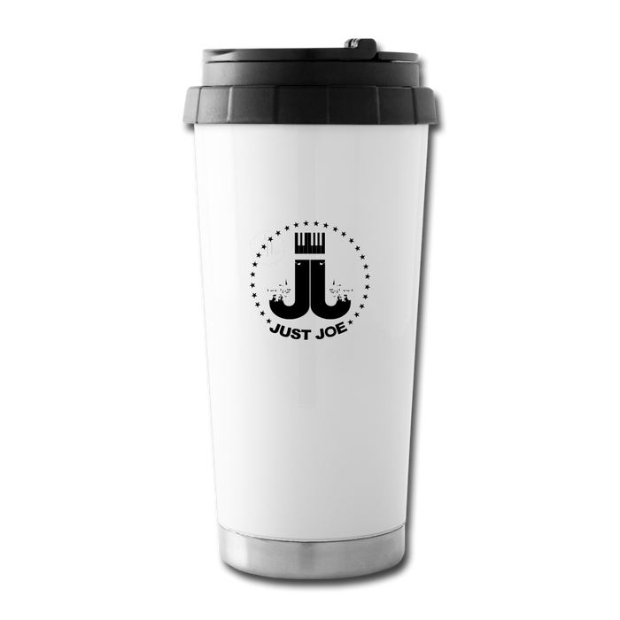Just Joe Travel Mug - white