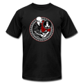 Just Joe Unisex Jersey Tour T-Shirt by Bella + Canvas - black