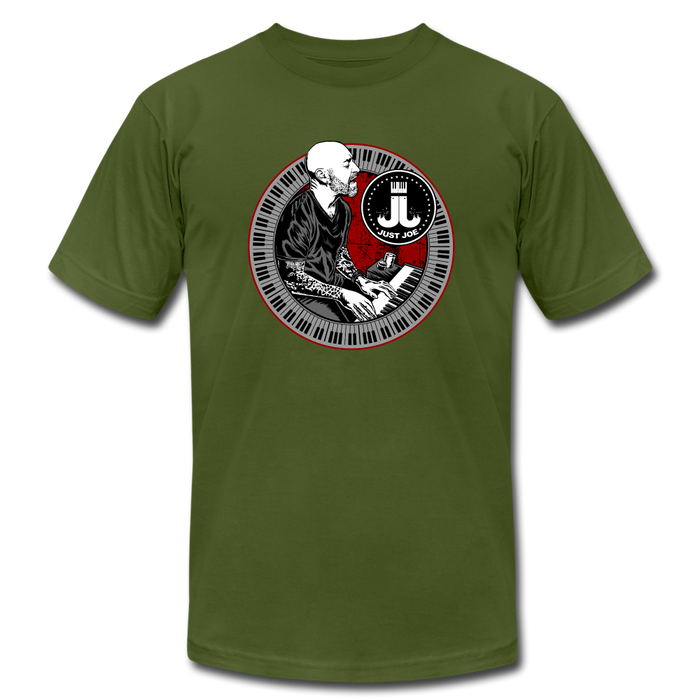 Just Joe Unisex Jersey Tour T-Shirt by Bella + Canvas - olive
