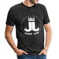 Just Joe Unisex Tri-Blend T-Shirt - heather black