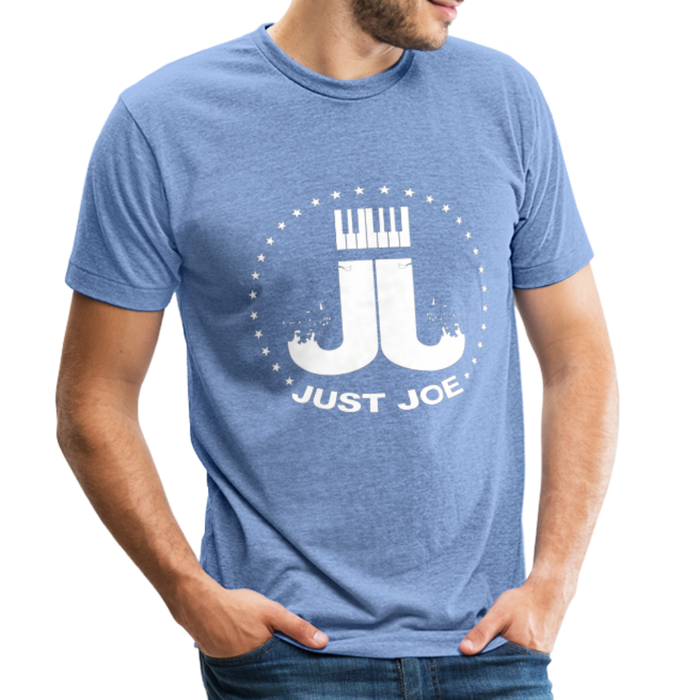 Just Joe Unisex Tri-Blend T-Shirt - heather blue