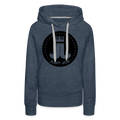 Just Joe Women’s Premium Hoodie - heather denim