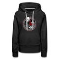 Just Joe Women’s Premium Tour Hoodie - black