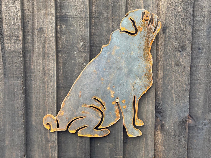 Large Pug Wall Art