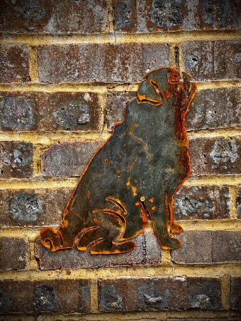 Large Pug Wall Art