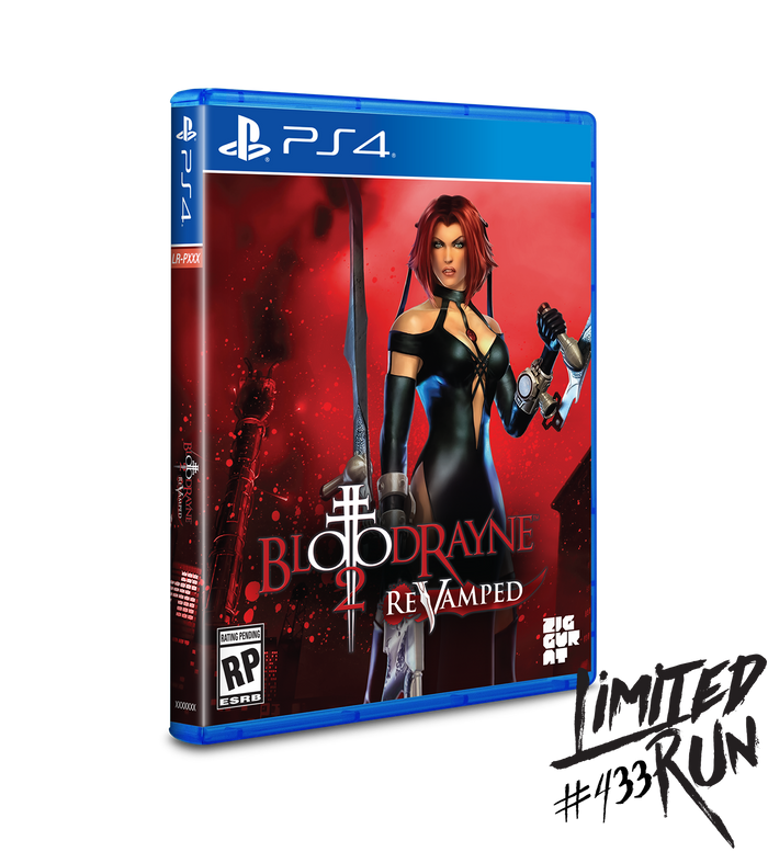 Limited Run: Bloodrayne 2: Revamped (Switch #127, PS4 #433, PS5 #016)