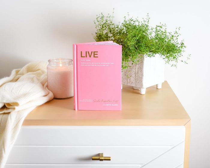 Live: remain alive, be alive at a specified time, have an exciting or fulfilling life