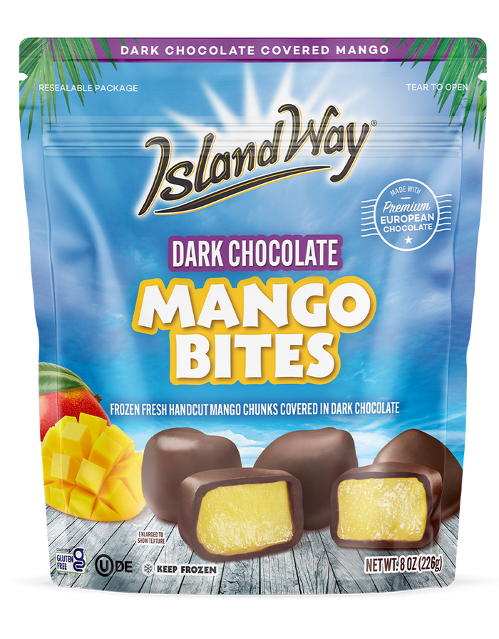 Mango Dark Chocolate Covered Bites